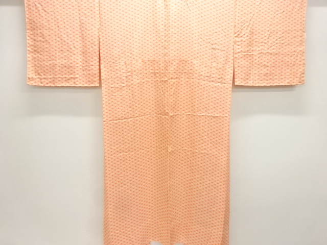 麻の葉模様単衣長襦袢